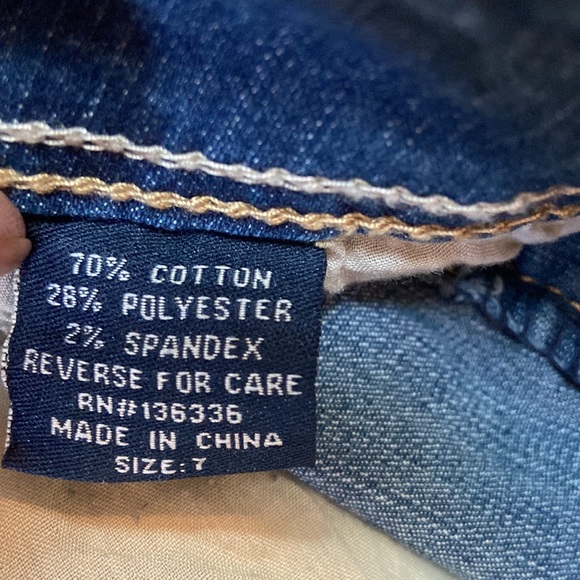 NWT Reign by DEB Size 7 Jean Skirt - Picture 11 of 11